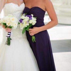 Plum Formal Ball Gown